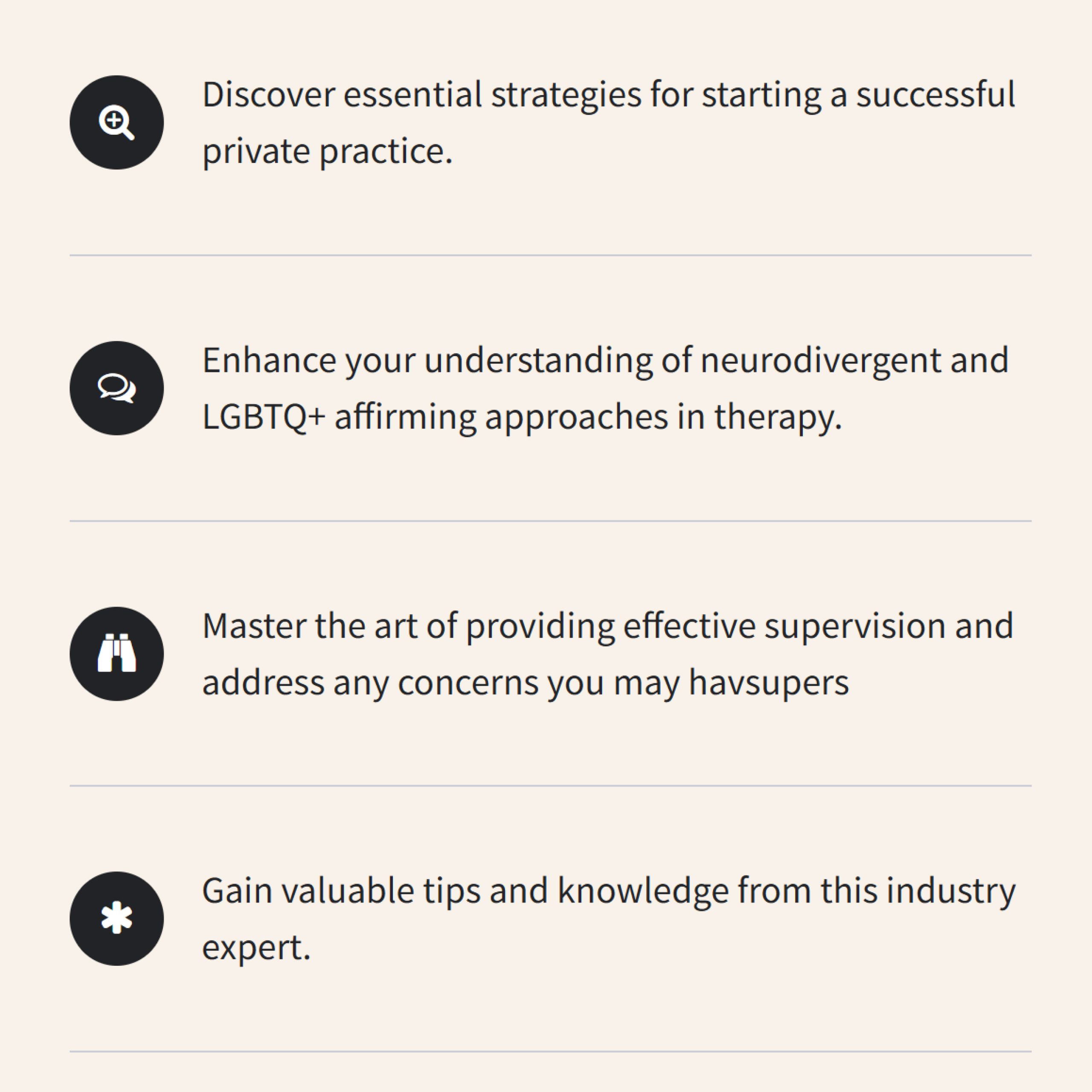 1:1 Coaching for Mental Health Providers